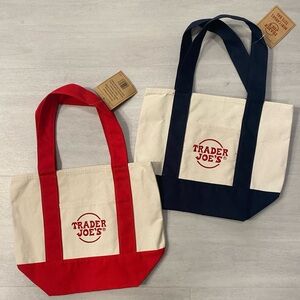 Trader Joe’s Mini Totes x 2